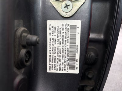 2015 Honda Civic Sedan LX