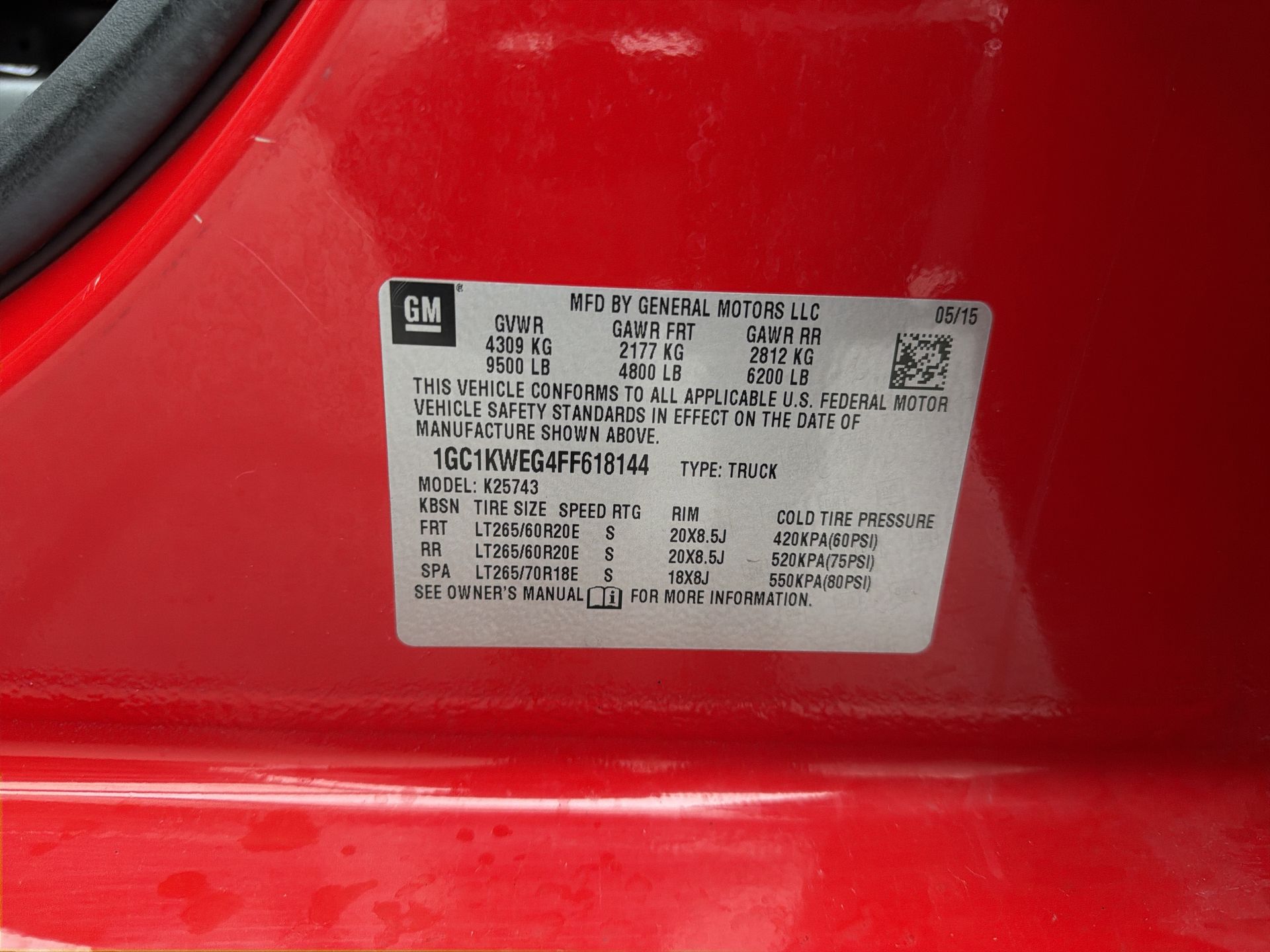 2015 Chevrolet Silverado 2500 HD LTZ