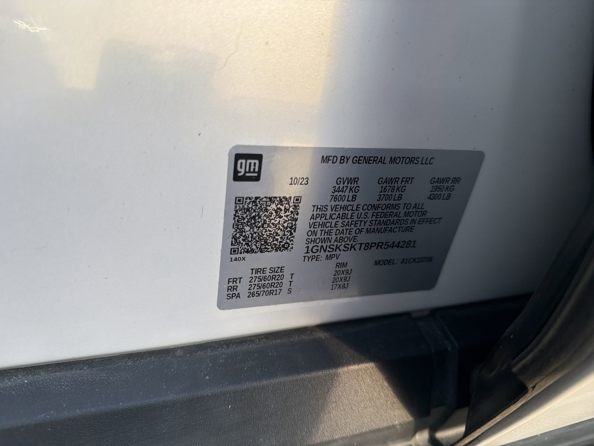 2023 Chevrolet Tahoe Premier