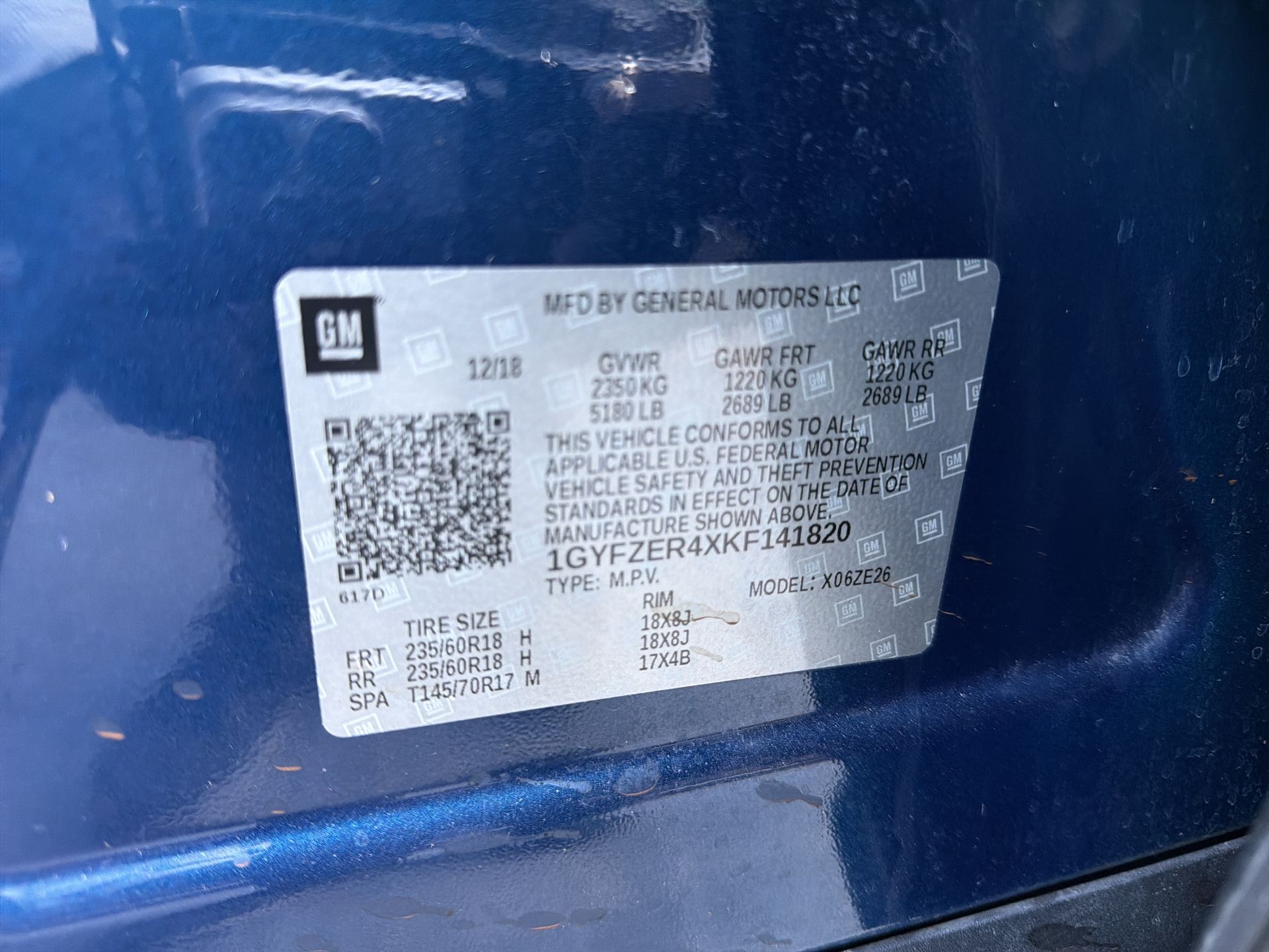 2019 Cadillac XT4 FWD Sport