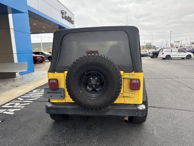2000 Jeep Wrangler SE