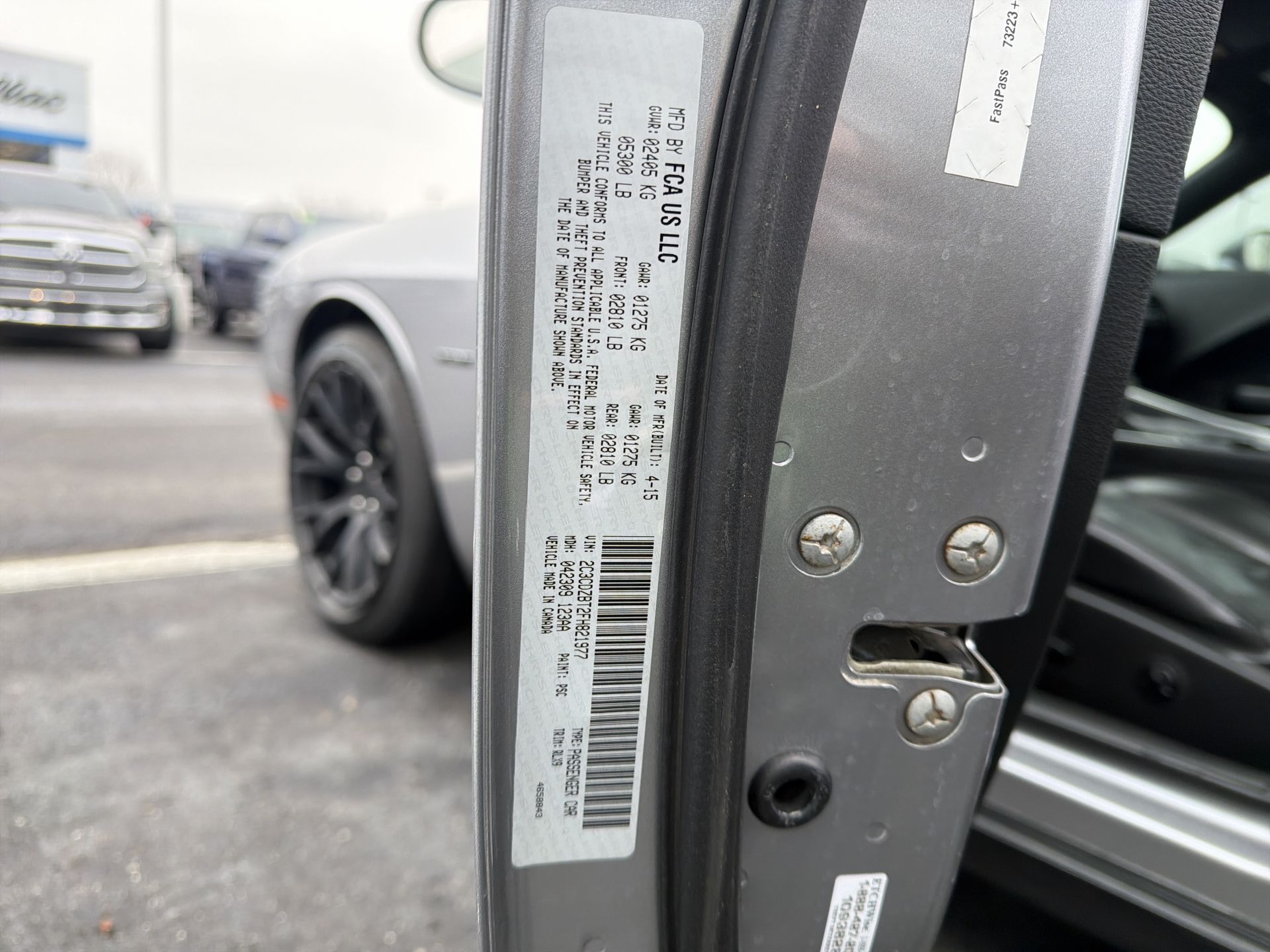 2015 Dodge Challenger R/T Plus