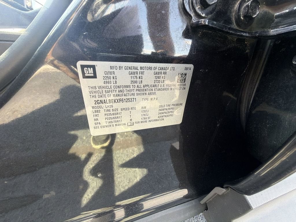 2015 Chevrolet Equinox LT