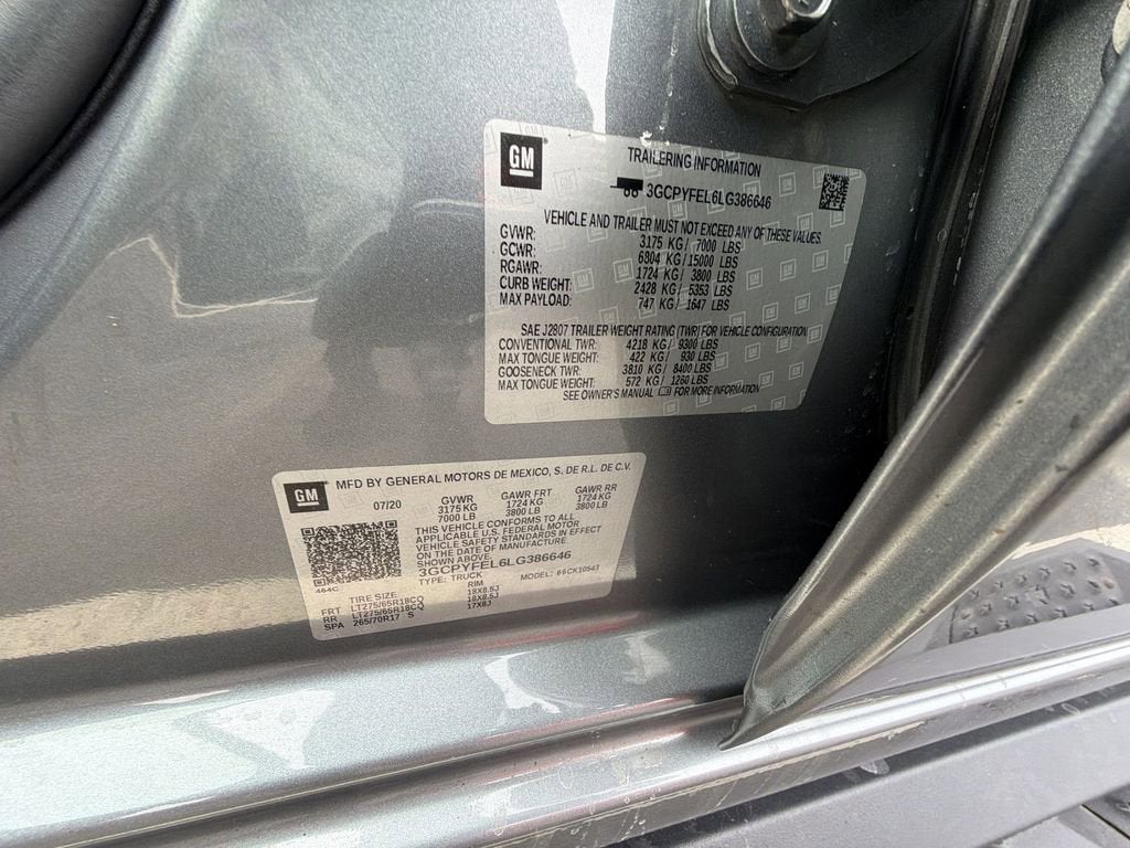 2020 Chevrolet Silverado 1500 LT Trail Boss