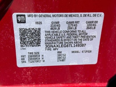 2026 Chevrolet Equinox RS