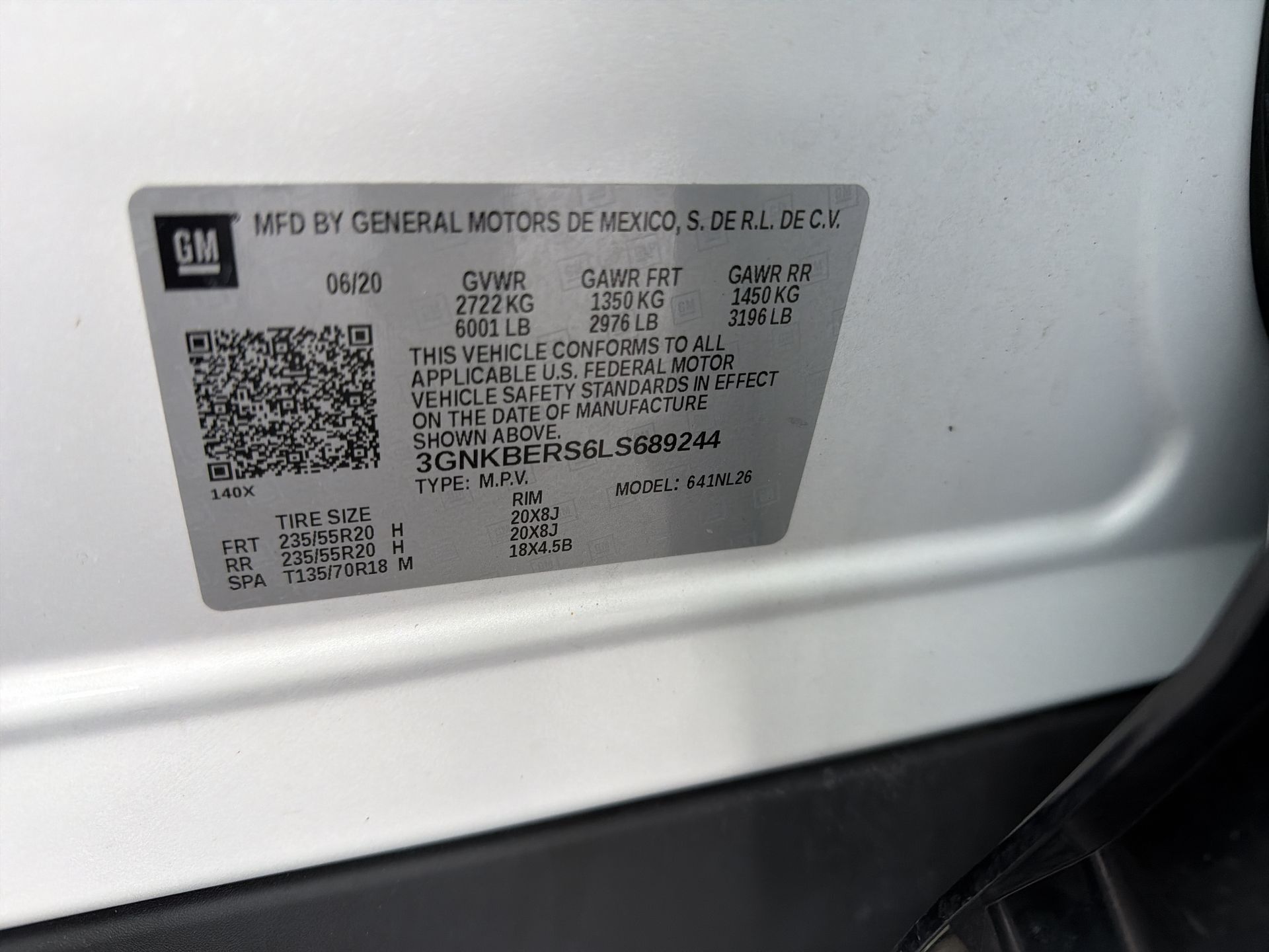 2020 Chevrolet Blazer RS