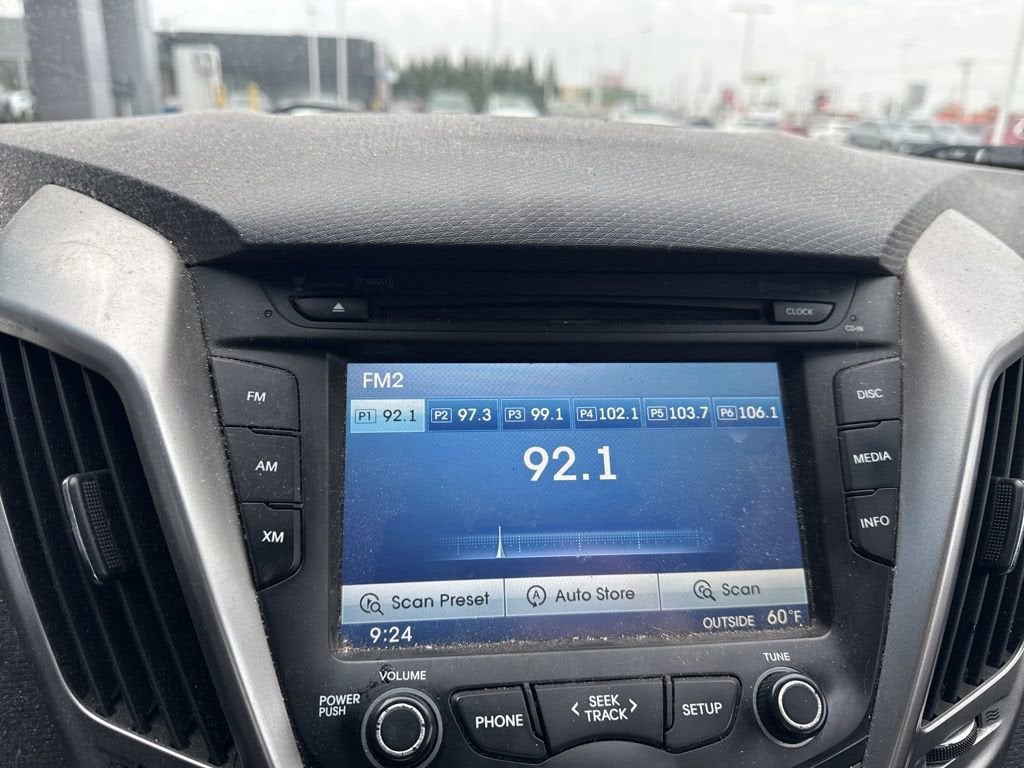 2012 Hyundai Veloster w/Gray Int