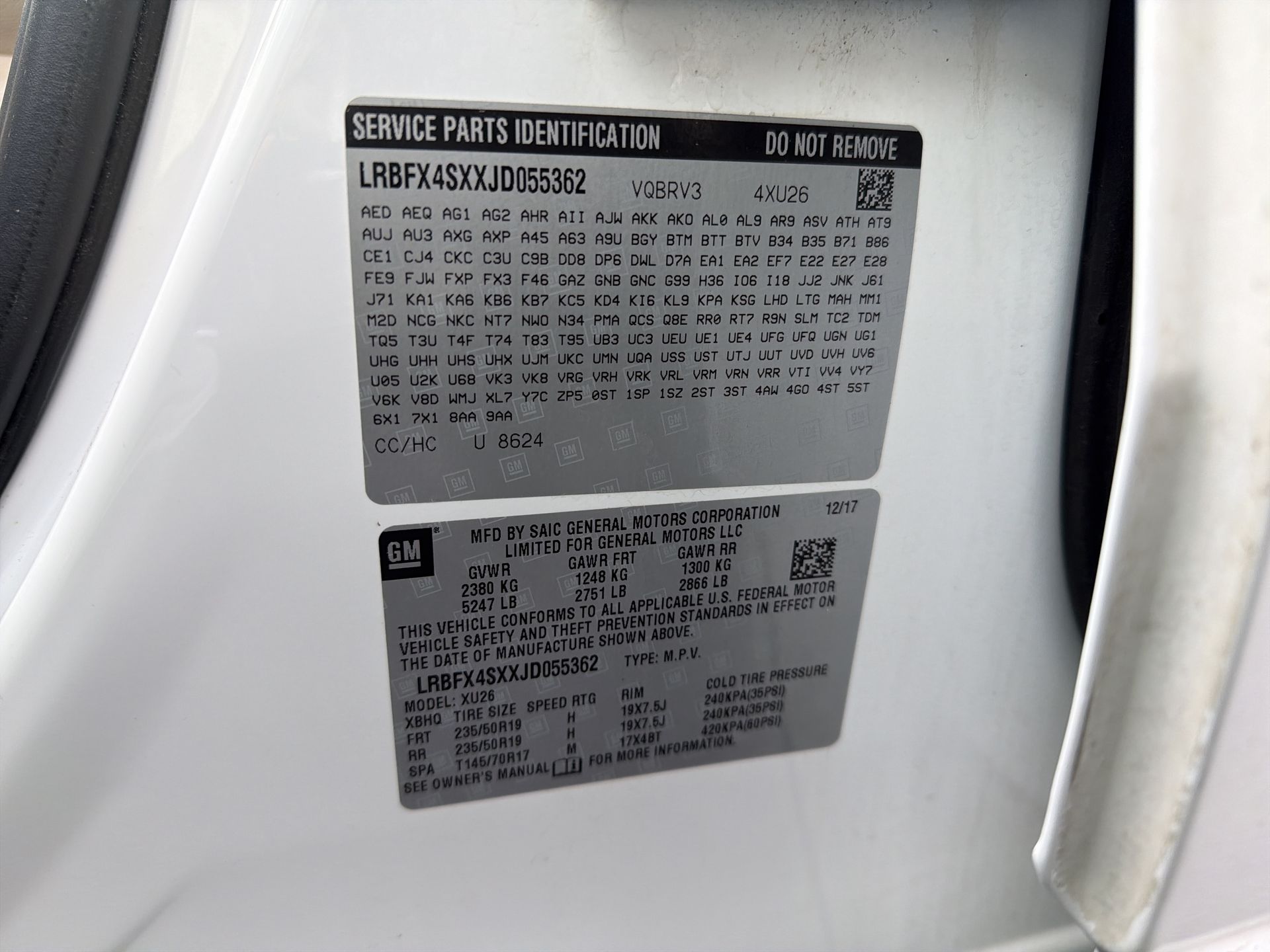 2018 Buick Envision Premium II