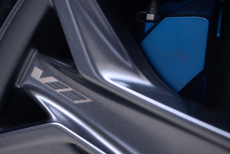 Close-up of the 2026 OPTIQ-V Brembo Performance Front Brakes | Ed Martin Cadillac in ANDERSON IN